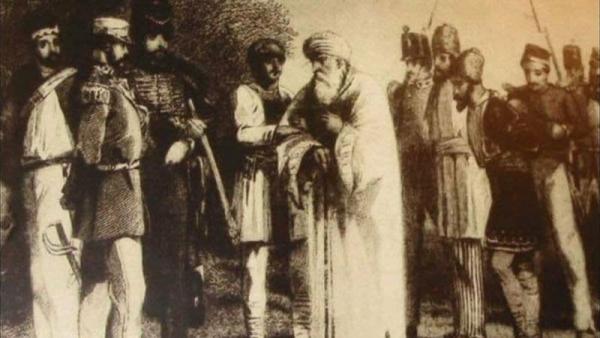 सम्राट बहादुर शाह ज़फ़र की गिरफ़्तारी